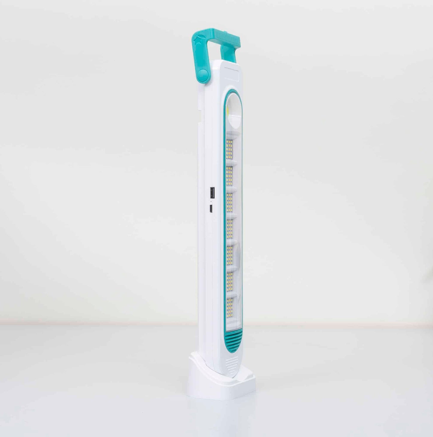 Lampa led, 6 moduri de intensitate a luminii, incarcare solara plus USB, putere 200W, IP44 / ZTS 8228