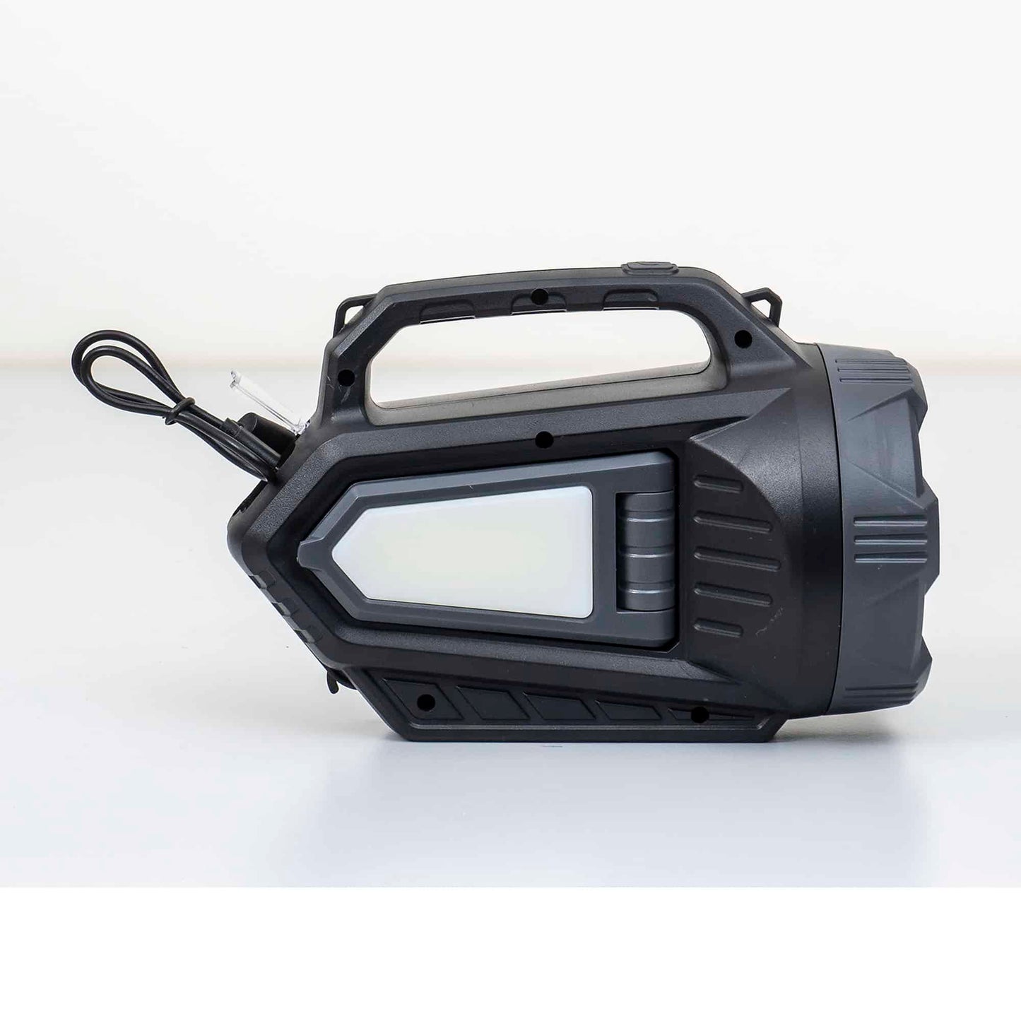 Lanterna led, portabila cu agatatoare, incarcare solara si USB, lungime 19cm / ZTS 8229