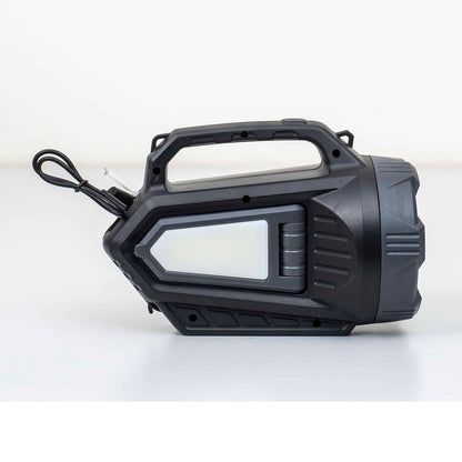 Lanterna led, portabila cu agatatoare, incarcare solara si USB, lungime 19cm / ZTS 8229