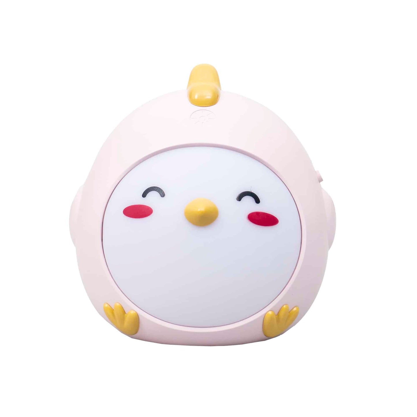 Lampa de veghe pentru copii, 3 tipuri de lumina, putere 4.2W, touch, USB, model puisor roz / ZTS 8237