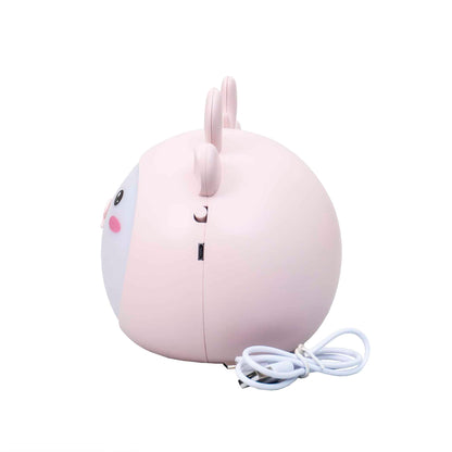 Lampa de veghe pentru copii, 3 tipuri de lumina, putere 4.2W, touch, USB, model ren roz / ZTS 8238