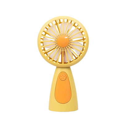 Ventilator de mana, alimentare USB, 3.7w, galben / ZTS 8240