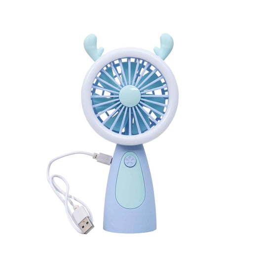 Ventilator de mana, alimentare USB, 3.7w, 3 viteze, mov / ZTS 8242