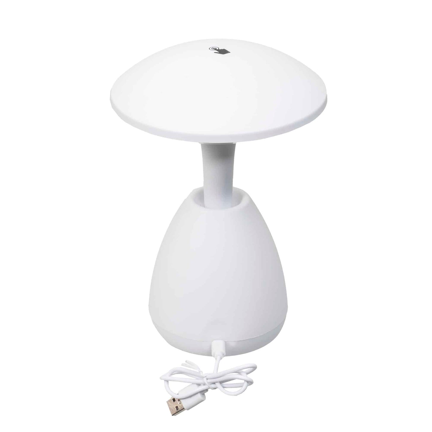 Lampa de birou, 3 tipuri de lumina, touch, USB, alb / ZTS 8243