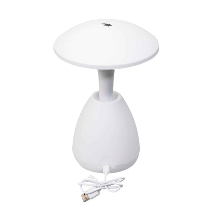 Lampa de birou, 3 tipuri de lumina, touch, USB, alb / ZTS 8243