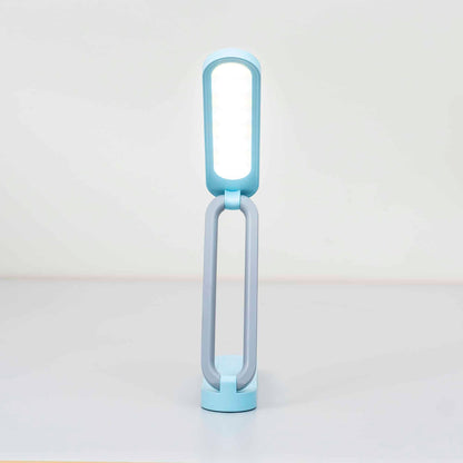 Lampa pentru birou, pliabila si portabila, 3 tipuri de lumina, putere 3W, touch, USB, bleu / ZTS 8245