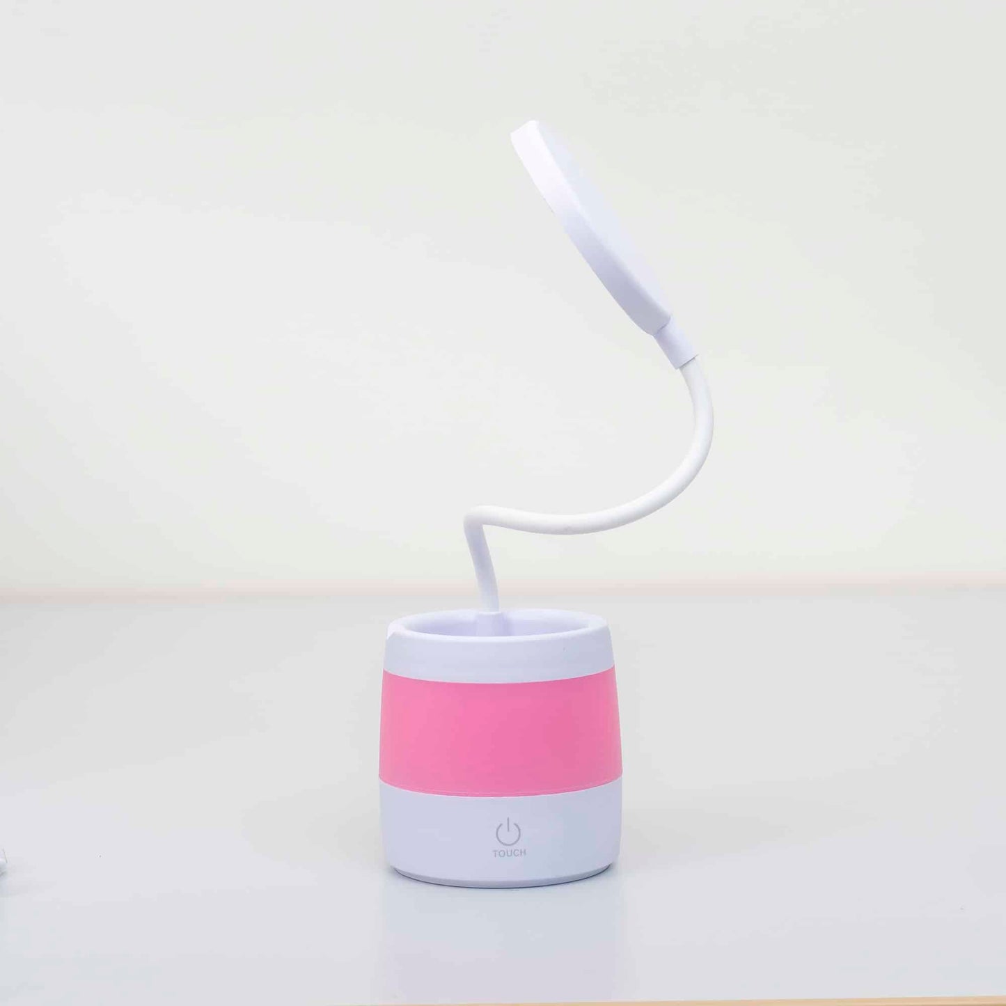 Lampa de birou pentru copii, 4 tipuri de lumina, model lumina floare, roz / ZTS 8246