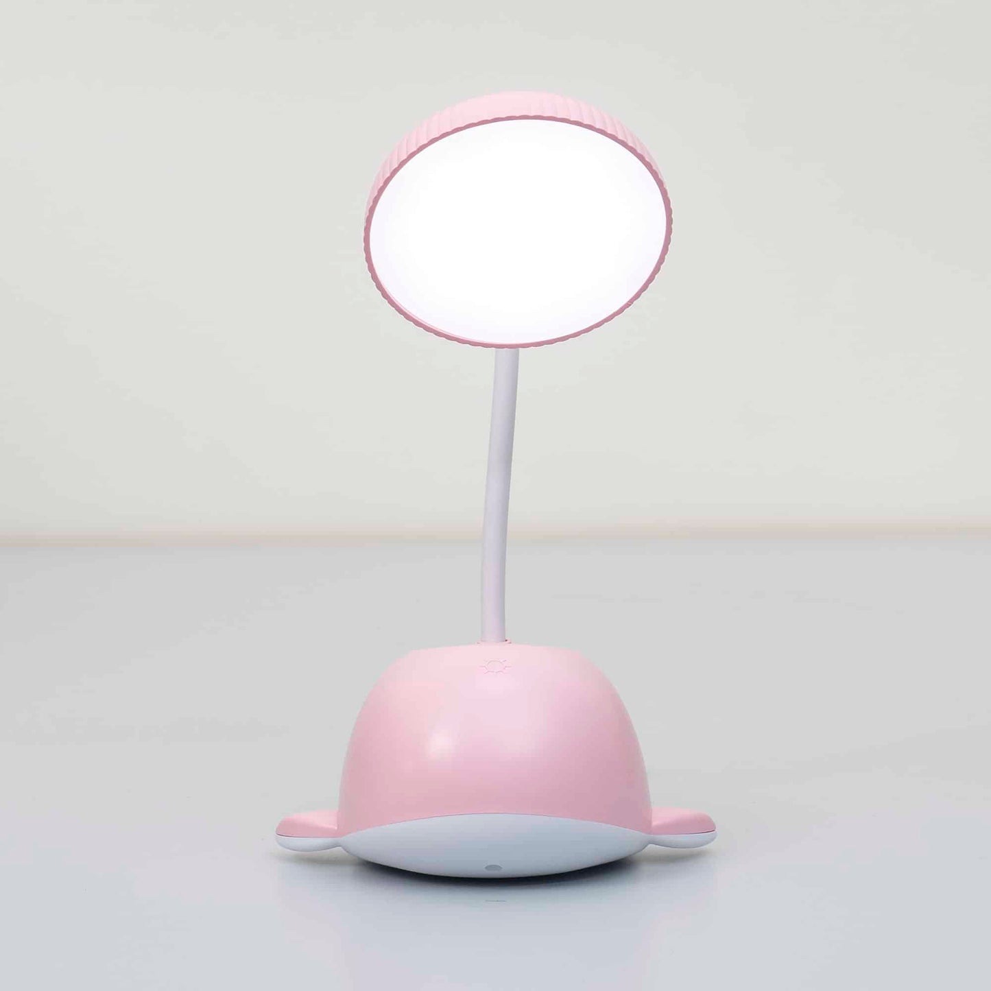 Lampa de birou pentru copii, 3 tipuri de lumina, putere 3W, model delfin roz / ZTS 8247