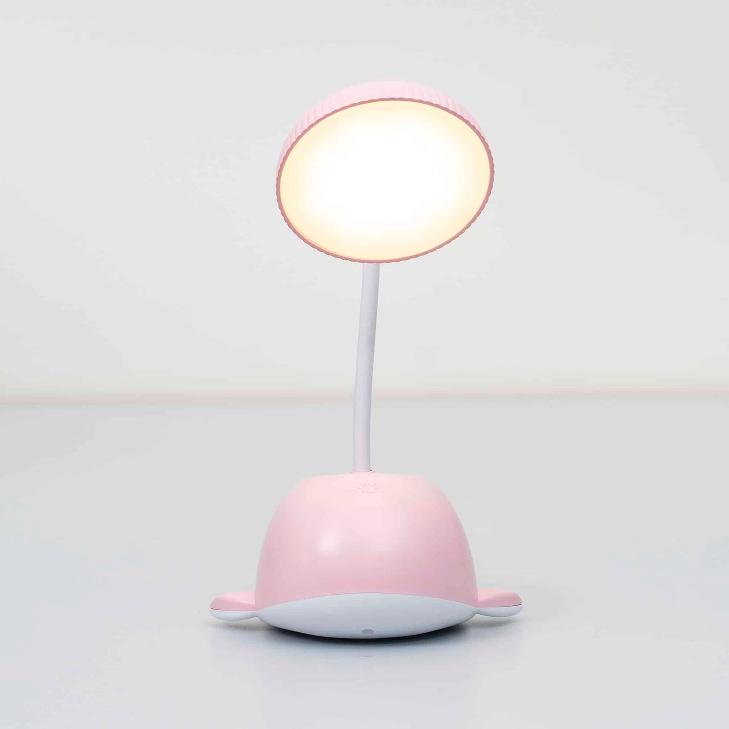 Lampa de birou pentru copii, 3 tipuri de lumina, putere 3W, model delfin roz / ZTS 8247