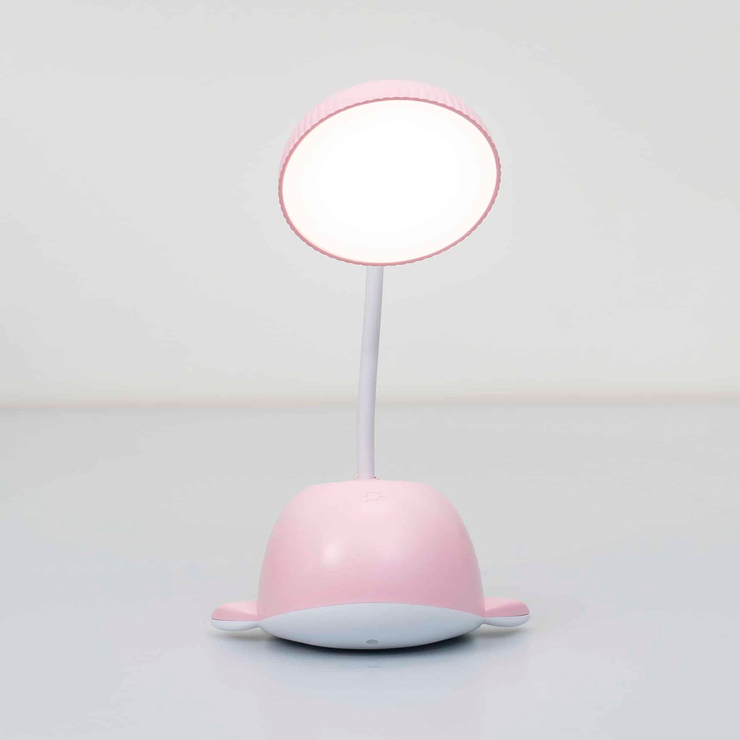 Lampa de birou pentru copii, 3 tipuri de lumina, putere 3W, model delfin roz / ZTS 8247