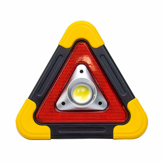 Triunghi reflectorizant 5 moduri de avertizare, incarcare solara/ USB / ZTS 8248