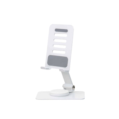 Suport pentru telefon, rotativ, pliabil si portabil, inaltime maxima 15.5cm, alb Z-TOOLS / ZTS 8249