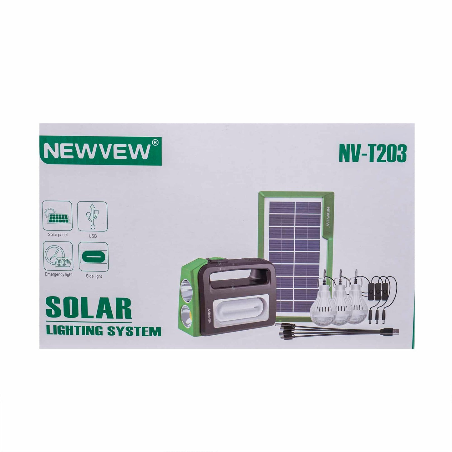 Kit lanterna cu panou solar plus 3 becuri LED Z-TOOLS / ZTS 8258