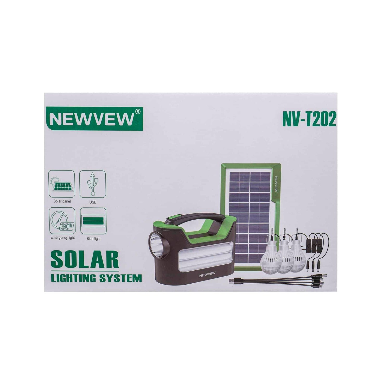 Kit lanterna cu panou solar plus 3 becuri LED Z-TOOLS / ZTS 8259