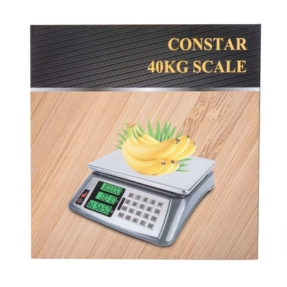 Cantar electronic cu acumulator, 40kg, digital / ZTS 8265