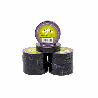 Set 10 bucati banda de izolat fire 0.2x1.7mm, 20m negru Z-TOOLS / ZTS 8267N_10