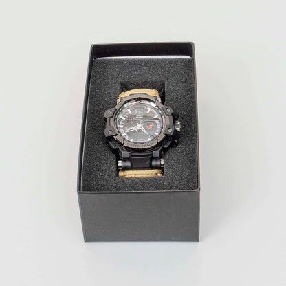 Ceas barbatesc multifunctional cu LED, rezistent la apa, Z-TOOLS / ZTS 8274