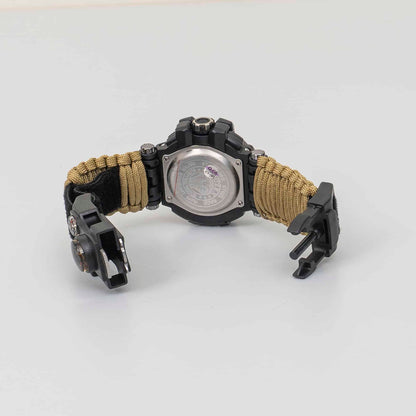 Ceas barbatesc multifunctional cu LED, rezistent la apa, Z-TOOLS / ZTS 8274