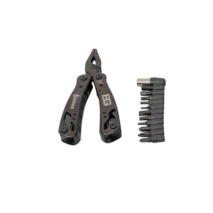 Cleste, patent multifunctional, pliabil, cu husa, negru Z-TOOLS / ZTS 8276