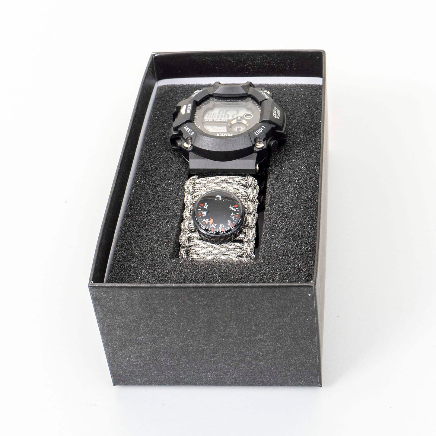 Ceas barbatesc multifunctional, digital, rezistent la apa, Z-TOOLS / ZTS 8278