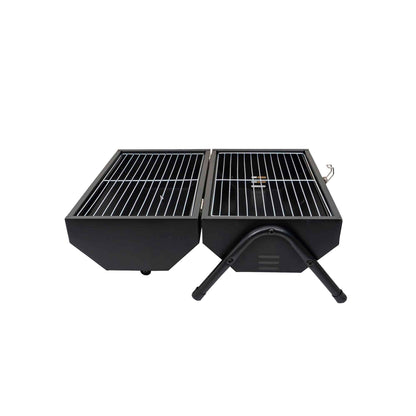 Gratar metalic, hexagonal, cu 2 grile de gatit, negru Z-TOOLS / ZTS 8332