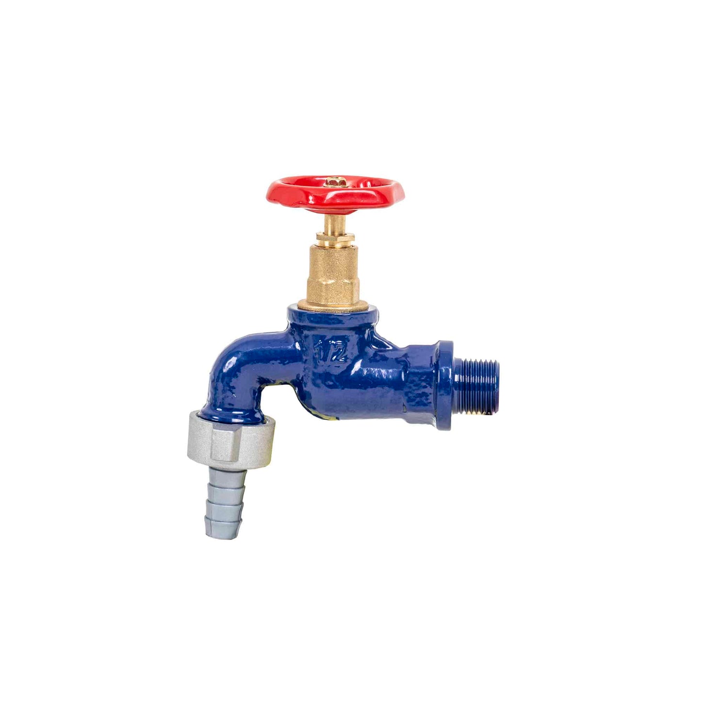 Robinet dublu, din fonta 1/2 albastru Z-TOOLS / ZTS 8371