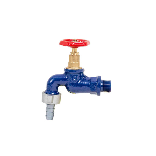 Robinet dublu, din fonta 1/2 albastru Z-TOOLS / ZTS 8371