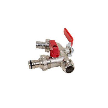 Robinet dublu, cromat 1/2" Z-TOOLS / ZTS 8391