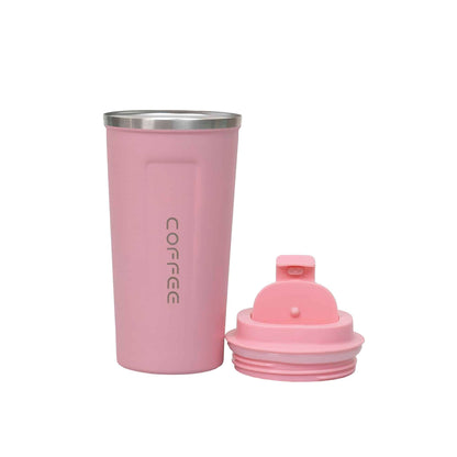 Termos interior inox, capacitate 500ml, inchidere ermetica, roz / ZTS 8441