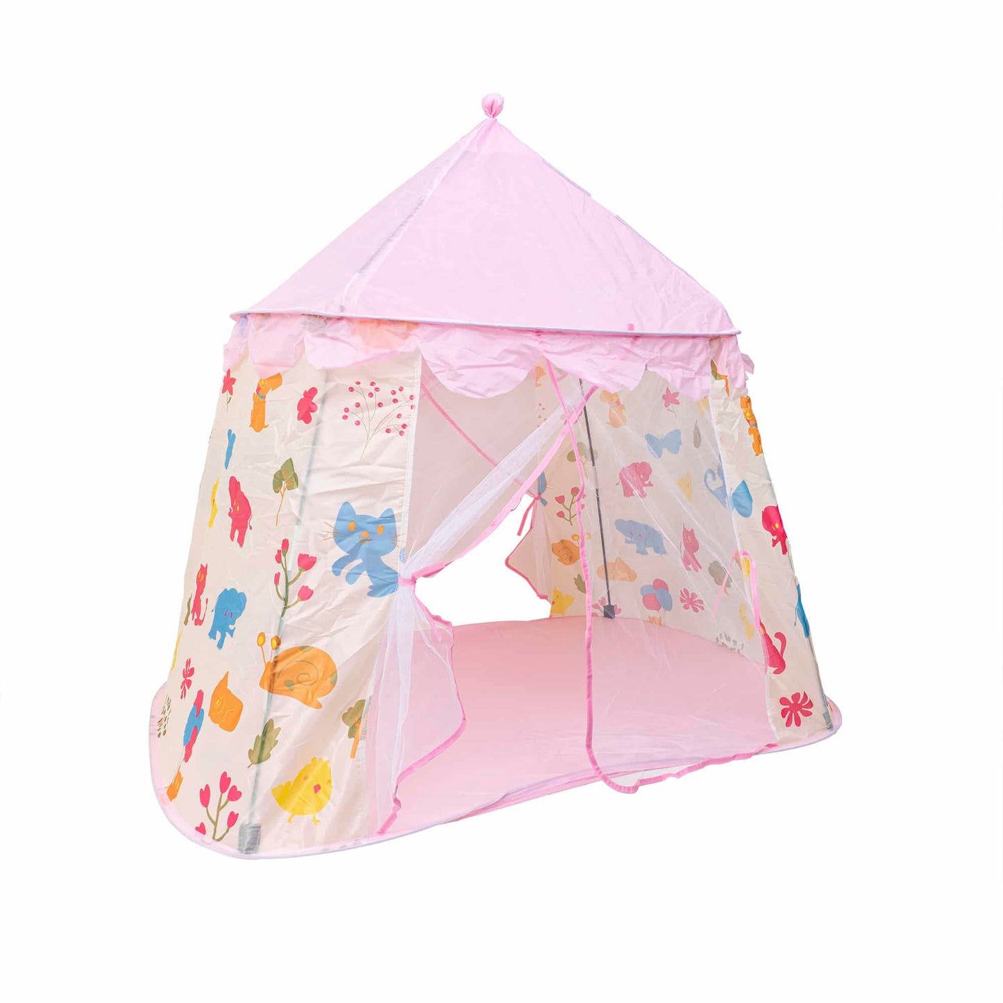 Cort de joaca pentru copii, 125x90x125cm, roz Z-TOOLS / ZTS 8457