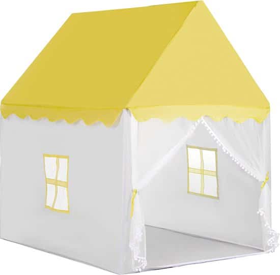 Cort de joaca pentru copii, 125x95x130cm, galben Z-TOOLS / ZTS 8458