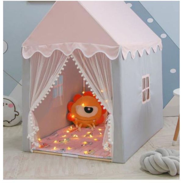 Cort de joaca pentru copii, 125x95x130cm, roz Z-TOOLS / ZTS 8459