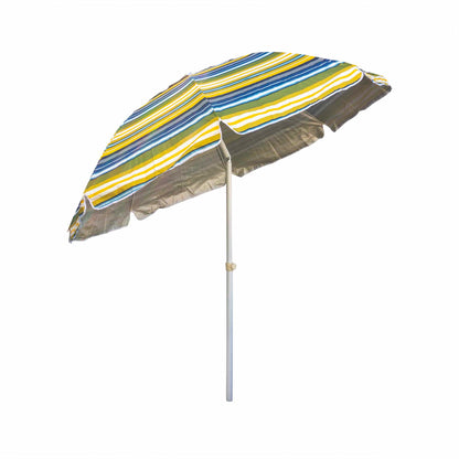 Umbrela pentru protectie solara, structura metalica, cu inclinare si cosulet, diametru 2m Z-TOOLS / ZTS 8486