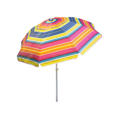 Umbrela pentru protectie solara, structura metalica, cu inclinare si cosulet, diametru 2m Z-TOOLS / ZTS 8487