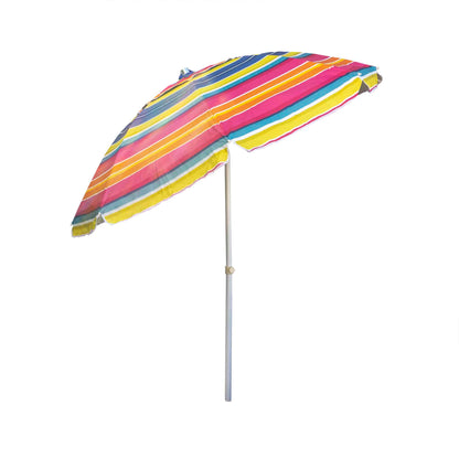 Umbrela pentru protectie solara, structura metalica, cu inclinare si cosulet, diametru 2m Z-TOOLS / ZTS 8487