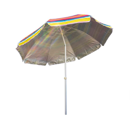 Umbrela pentru protectie solara, structura metalica, cu inclinare si cosulet, diametru 2m Z-TOOLS / ZTS 8487