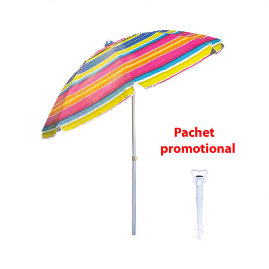 Pachet promo, umbrela pentru protectie solara, diametru 2m ZTS 8487 plus suport tip burghiu alb ZTS 8492 Z-TOOLS / ZTS 8487_2