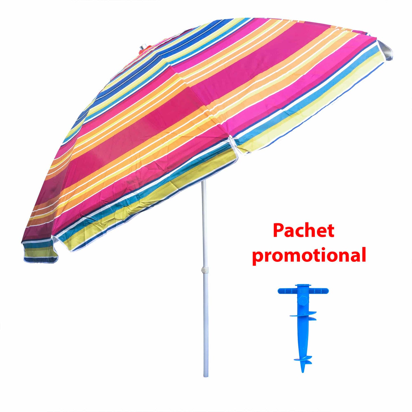 Pachet promo, umbrela pentru protectie solara, diametru 3m ZTS 8491 plus suport tip burghiu albastru ZTS 8493 Z-TOOLS / ZTS 8491_1
