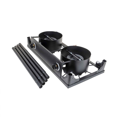 Pirostrie cu suport tip masa, 2 arzatoare x 3 focuri, inaltime 74cm Z-TOOLS / ZTS 8496