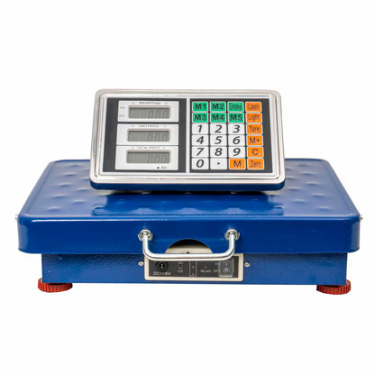 Cantar electronic cu platforma, fara fir, WI-FI, 31x41cm, maxim 150kg, albastru Z-TOOLS / ZTS 8558