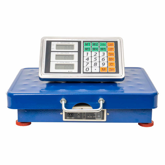 Cantar electronic cu platforma, fara fir, WI-FI, 31x41cm, maxim 200kg, albastru Z-TOOLS / ZTS 8559