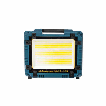 Proiector led cu incarcare solara si USB, 200W, panou incorporabil si detasabil Z-TOOLS / ZTS 8672