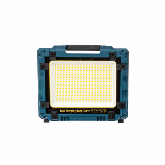 Proiector led cu incarcare solara si USB, 200W, panou incorporabil si detasabil Z-TOOLS / ZTS 8672