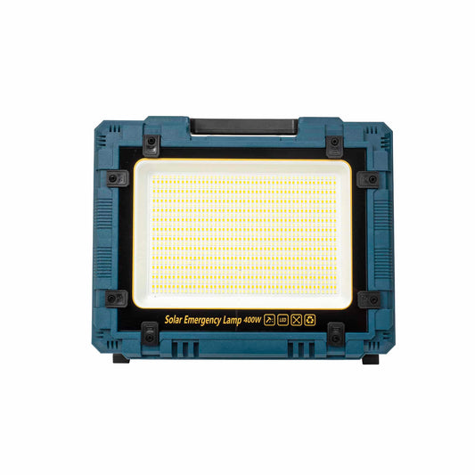 Proiector led cu incarcare solara si USB, 400W, panou incorporabil si detasabil Z-TOOLS / ZTS 8673