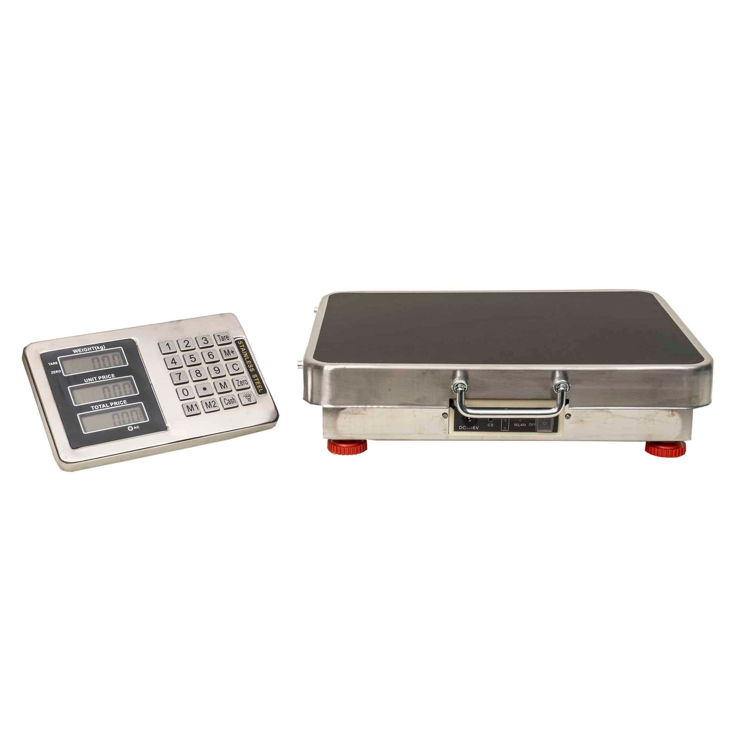 Cantar electronic cu platforma, fara fir, WI-FI, 32x42cm, maxim 150kg, inox Z-TOOLS / ZTS 8784