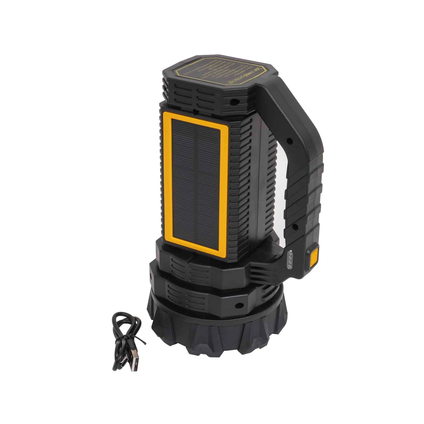 Lanterna de mana cu incarcare solara si USB, 3 moduri de intensitate a luminii Z-TOOLS / ZTS 8962