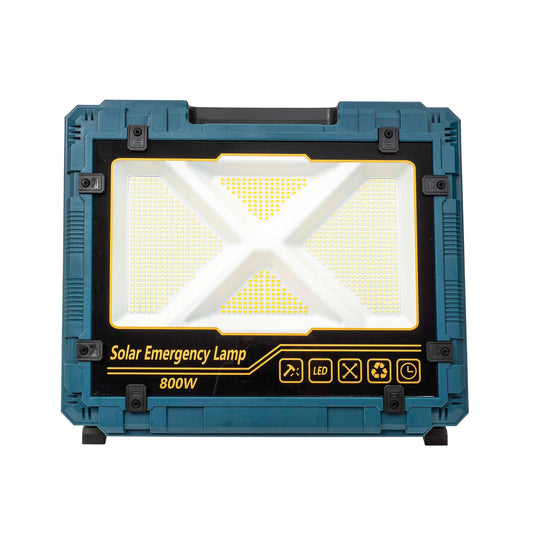 Proiector led cu incarcare solara si USB, 800W, panou incorporabil si detasabil Z-TOOLS / ZTS 8964