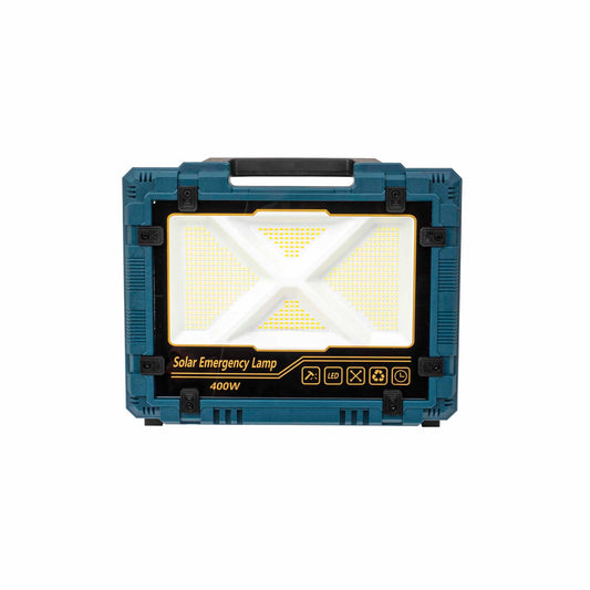 Proiector led cu incarcare solara si USB, 400W, panou incorporabil si detasabil Z-TOOLS / ZTS 8965