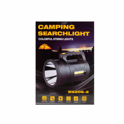 Lanterna de mana cu incarcare USB, 6 moduri de intensitate a luminii si 10m de instalatie Z-TOOLS / ZTS 8974