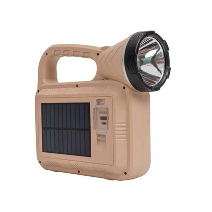 Lanterna de mana cu incarcare solara si USB, 8 moduri de intensitate a luminii Z-TOOLS / ZTS 8981